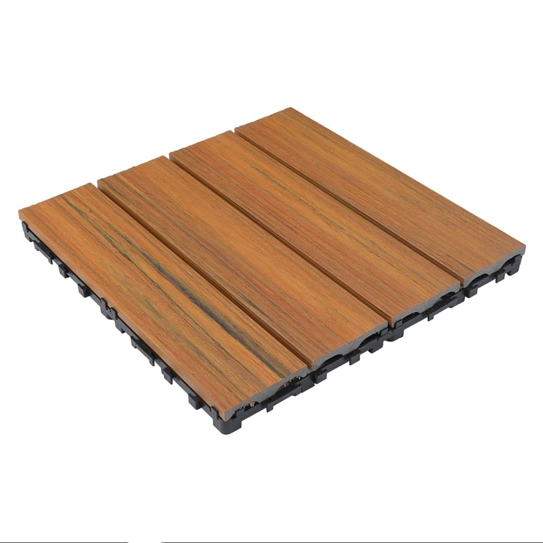 Teak Composite Deck Tiles